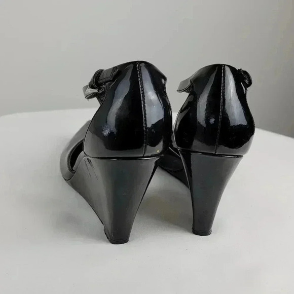 Vintage Wedge  Evening Dress shoes - Picture 5 of 6